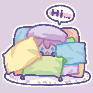 Sticker from 系敷敷！ （敷敷困呼呼）