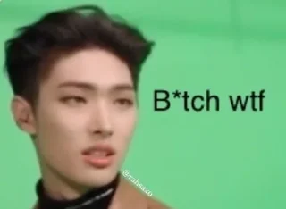 😑 emoji ATEEZ MEMES Telegram sticker 14 of 97