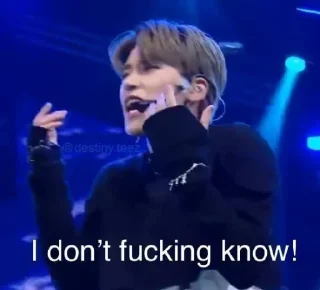 😫 emoji ATEEZ MEMES Telegram sticker 2 of 97