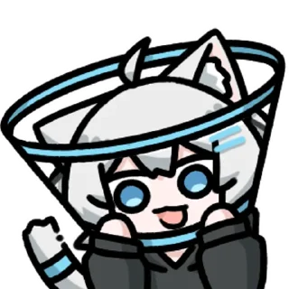 ❤️ emoji 樱夜猫猫 @zhaxia_cn Telegram sticker 16 of 64