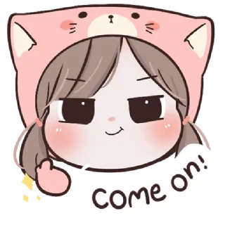 🐱 emoji @waesticker I'm Yours : Mie x Meow [ Eng Ver. ] Telegram sticker 8 of 42