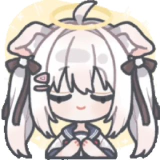 👍 emoji 小默米@DaraNekoStickers Telegram sticker 15 of 32