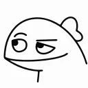 🙄 emoji 小恐龙矢量版 @OverflowCat Telegram sticker 13 of 45