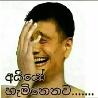 Sticker from සිංහල funny ස්ටිකර්👉👈
