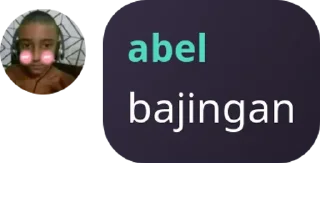 Sticker from monyet