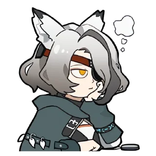 💭 emoji 明日方舟 / Arknights 10 Telegram sticker 6 of 108