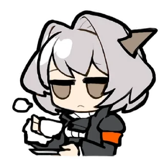 ☕️ emoji 明日方舟 / Arknights 2 Telegram sticker 7 of 119