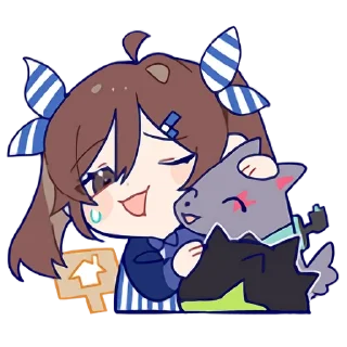 😅 emoji 明日方舟 / Arknights 4 Telegram sticker 18 of 112