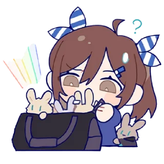 ❔ emoji 明日方舟 / Arknights 4 Telegram sticker 21 of 112