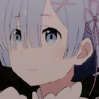 🫐 emoji Rem @Rand0msticker Telegram sticker 15 of 31