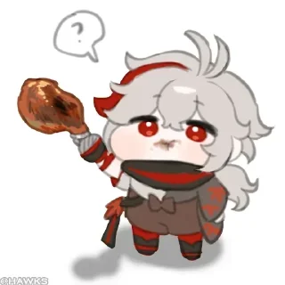 🍗 emoji @GlobalAnimeCommunityOfficial Telegram sticker 22 of 120
