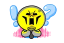 😰 emoji LINE Characters: Cute and Soft Summer Telegram sticker 21 of 25