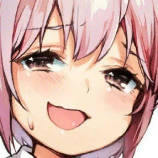 😏 emoji @Kirkiiiimad smug. Telegram sticker 17 of 120