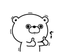 Sticker from Bear100% @stickerscar