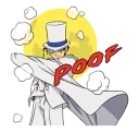 Sticker from Detective Conan @stickerscar