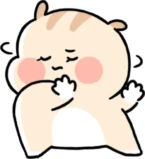 💬 emoji 순수햄찌 토토의 일상 By @KakaoEmoticon Telegram sticker 17 of 24