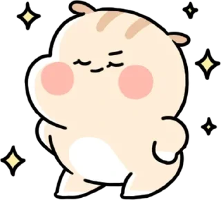 💬 emoji 순수햄찌 토토의 일상 By @KakaoEmoticon Telegram sticker 6 of 24