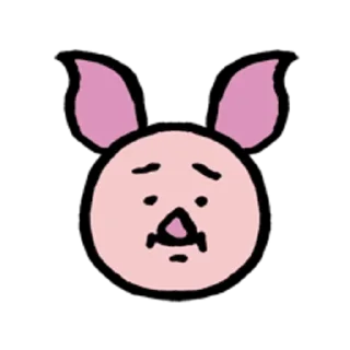 😯 emoji 小熊維尼 表情貼（nagano插畫版） Telegram sticker 11 of 40