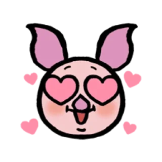 😍 emoji 小熊維尼 表情貼（nagano插畫版） Telegram sticker 12 of 40