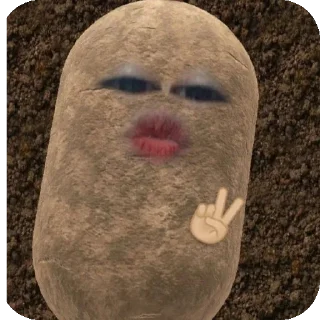 🥔 emoji Kero's Potato 🥔 Telegram sticker 12 of 57