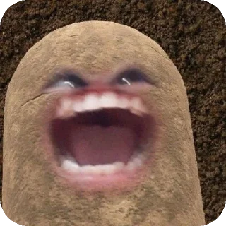 🥔 emoji Kero's Potato 🥔 Telegram sticker 6 of 57