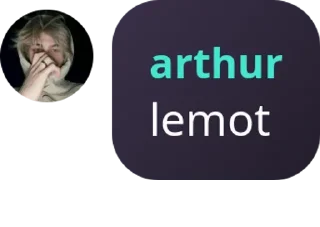 🖤 emoji arthur gtg Telegram sticker 21 of 39