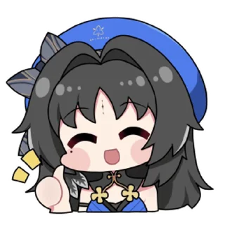 Sticker from 鸣潮表情包 @zhaxia_cn