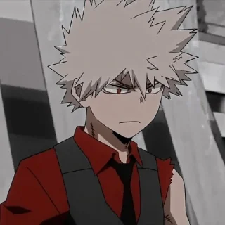 💀 emoji Katsuki Bakugo | @kaptenracing Telegram sticker 23 of 29
