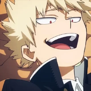 💣 emoji Katsuki Bakugo | @kaptenracing Telegram sticker 3 of 24
