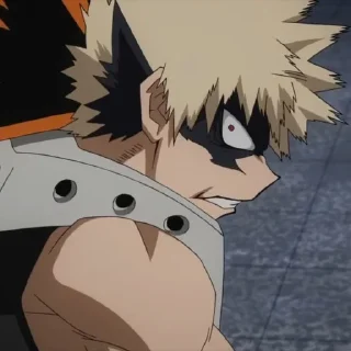 🧨 emoji Katsuki Bakugo | @kaptenracing Telegram sticker 11 of 66