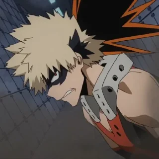 🧨 emoji Katsuki Bakugo | @kaptenracing Telegram sticker 18 of 66