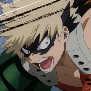 🧨 emoji Katsuki Bakugo | @kaptenracing Telegram sticker 17 of 66