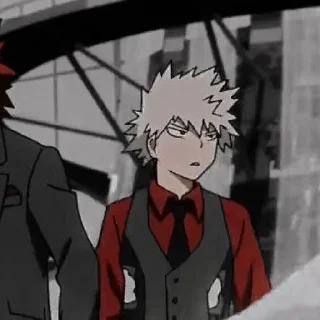 💀 emoji Katsuki Bakugo | @kaptenracing Telegram sticker 13 of 29