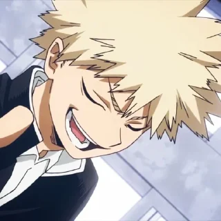 💣 emoji Katsuki Bakugo | @kaptenracing Telegram sticker 4 of 24