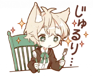 🤤 emoji ✿ belongs to @ikmut! Telegram sticker 18 of 40