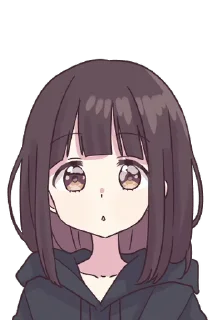 ⭐️ emoji とびだす♡くるみちゃん。 Telegram sticker 22 of 24