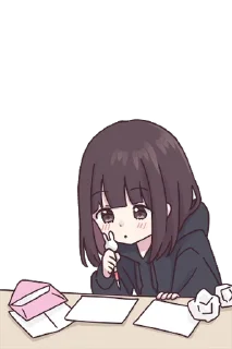 ⭐️ emoji とびだす♡くるみちゃん。 Telegram sticker 3 of 24