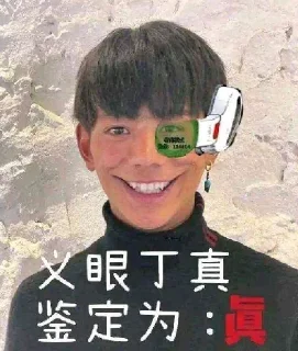 Sticker from 丁真