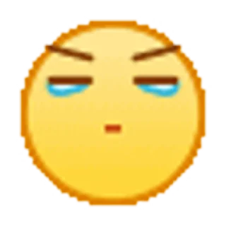 😭 emoji QQ表情包¹ @Katak66 Telegram sticker 6 of 50