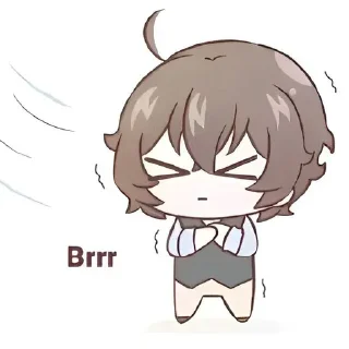 Sticker from BSD chibi @Hanim1O