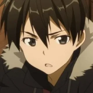 🤗 emoji Kirigaya kazuto Telegram sticker 15 of 55