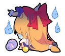 👻 emoji ゆるゆる東方スタンプ Telegram sticker 11 of 40
