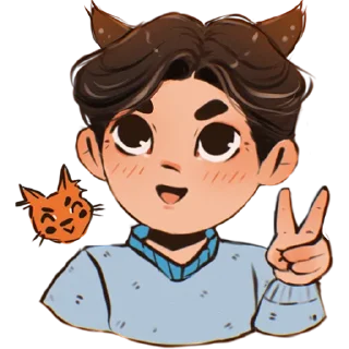 ✌️ emoji Hidden love Telegram sticker 18 of 35