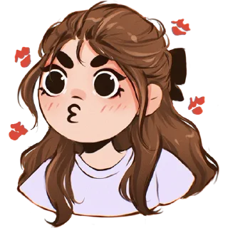 😚 emoji Hidden love Telegram sticker 13 of 35