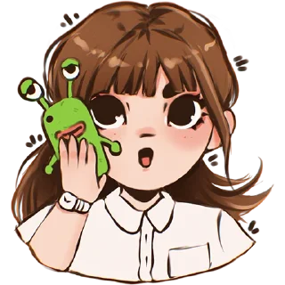 😮 emoji Hidden love Telegram sticker 2 of 35