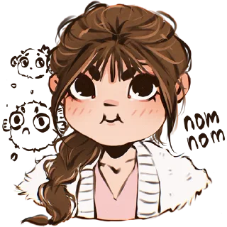 🤤 emoji Hidden love Telegram sticker 9 of 35