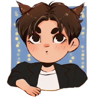😯 emoji Hidden love Telegram sticker 21 of 35