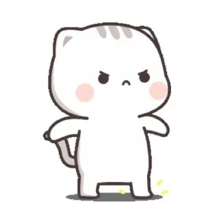 😤 emoji cat cute Telegram sticker 6 of 23