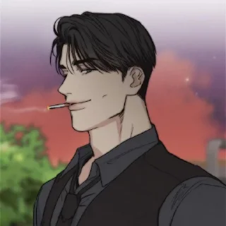 🚬 emoji ๑⬝ ⃞̸💥  ֙@fckmne @tiknime ⋆་𖠗 Telegram sticker 9 of 50