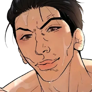 Sticker from Manhwa Reaction // @Anime_Sticker_noob